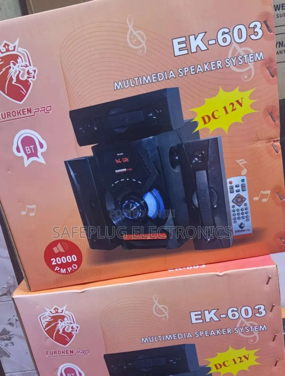 Euroken Pro EK-603 Bluetooth Subwoofer Speaker System