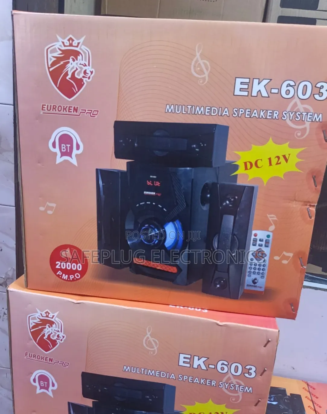 Euroken Pro EK-603 Bluetooth Subwoofer Speaker System