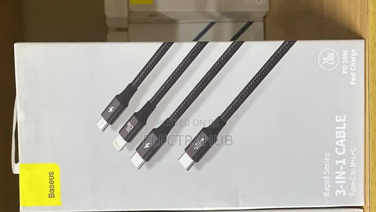 Baseus 3in1 Cable Brand New Sealed