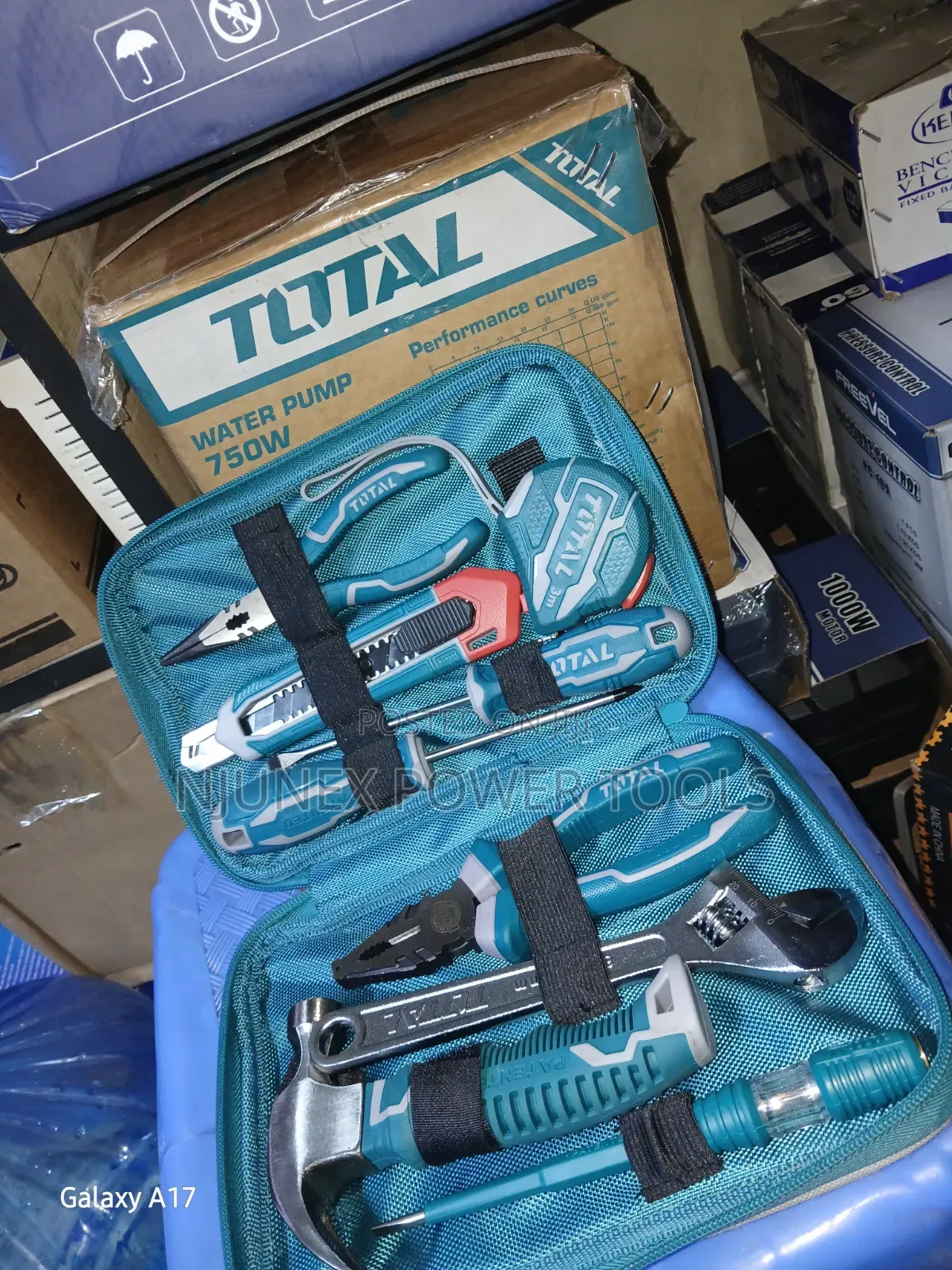TOTAL 9-Piece Hand Tools Set (Model THKTHP90097)