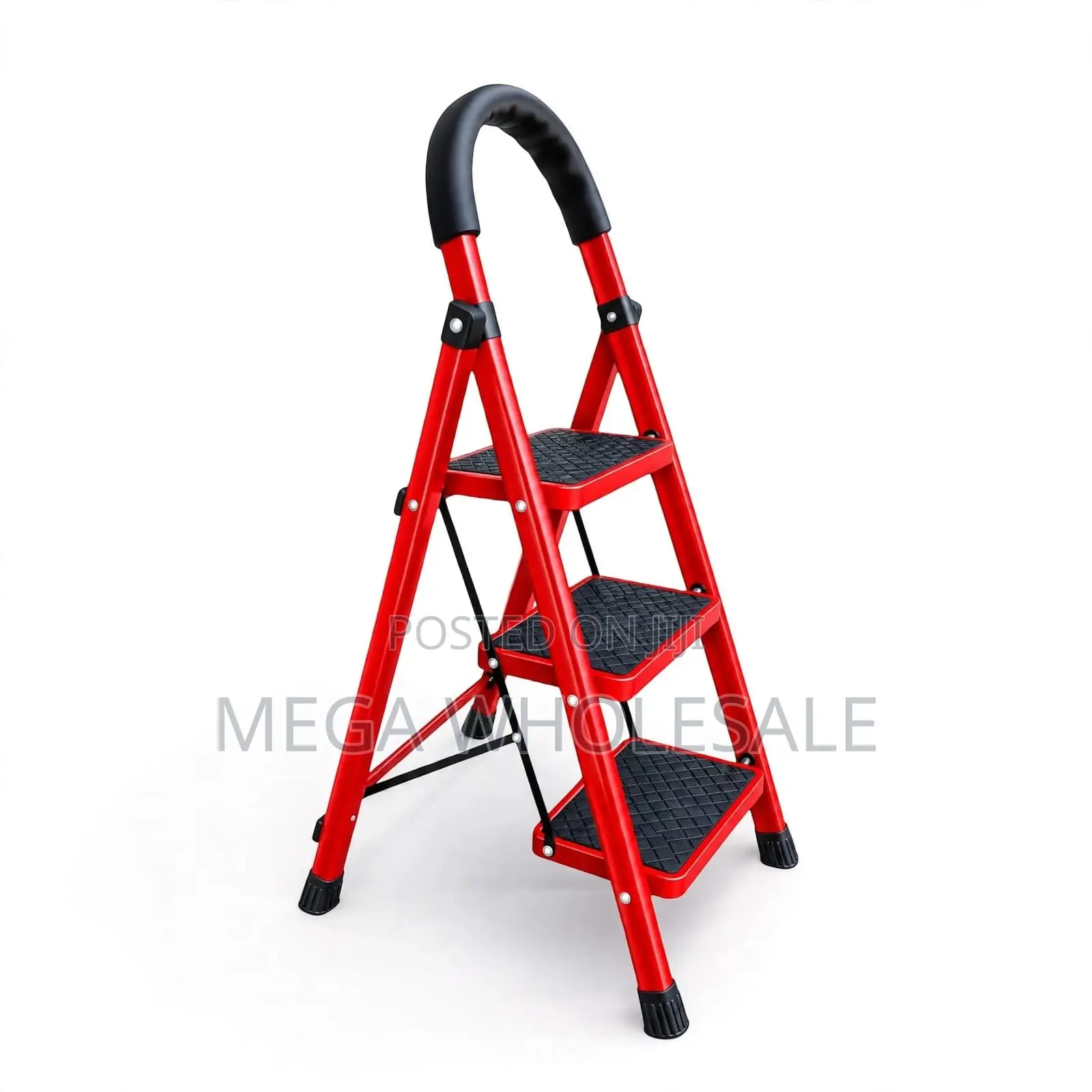 2,3,4 5 Step Folding Ladder Safe Climbing for High Reach