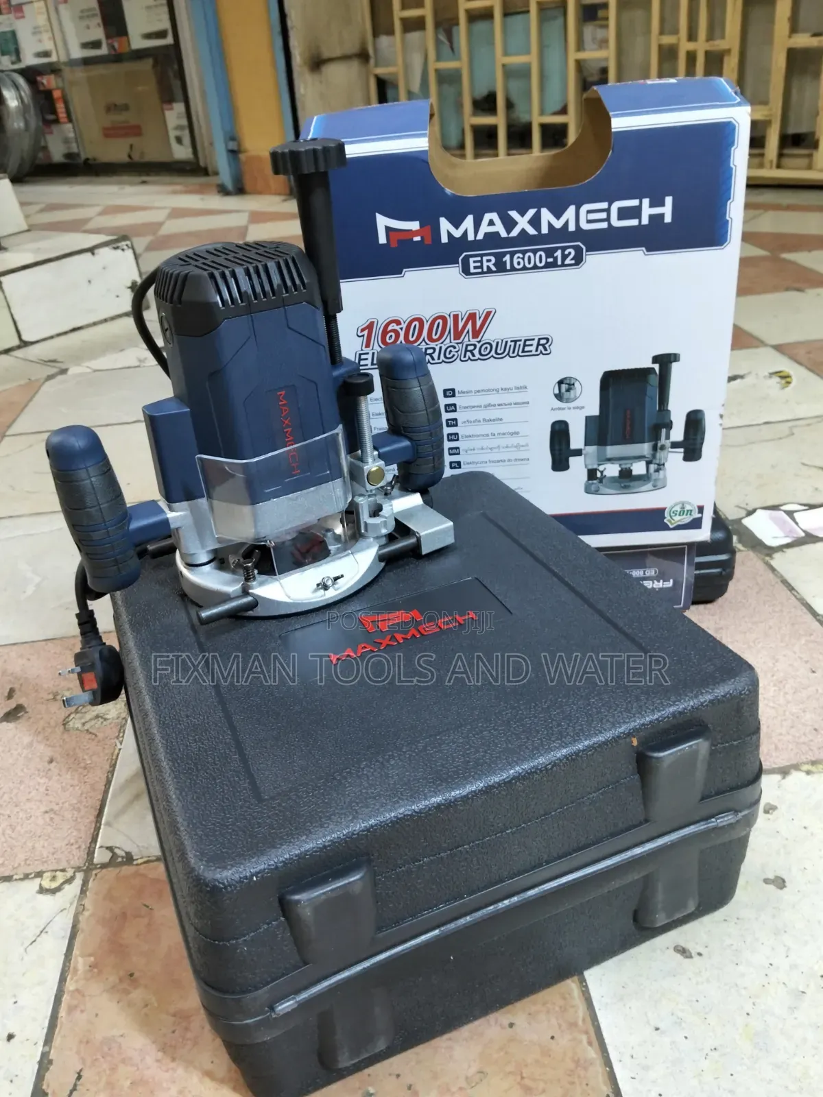 Top Wood Router Machine Maxmech 1600 Watts 240V 2 Yr Warranty