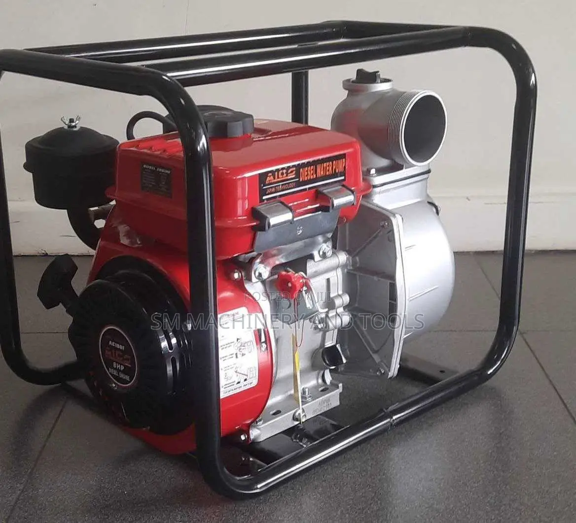 Aico Japan Diesel Water Pump 3 Inches NORMAL PRESSURE With 8HP Engine