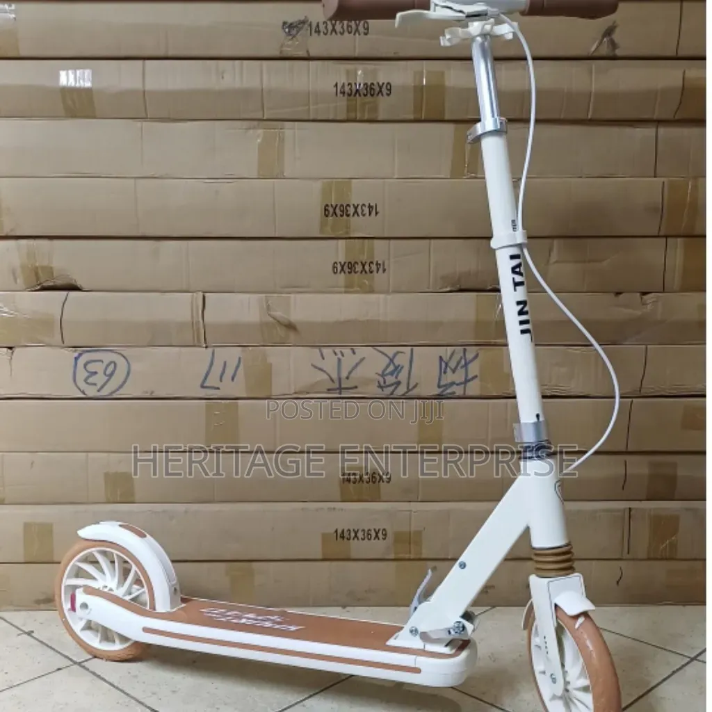 Adjustable Two-Wheel Mettalic Scooter