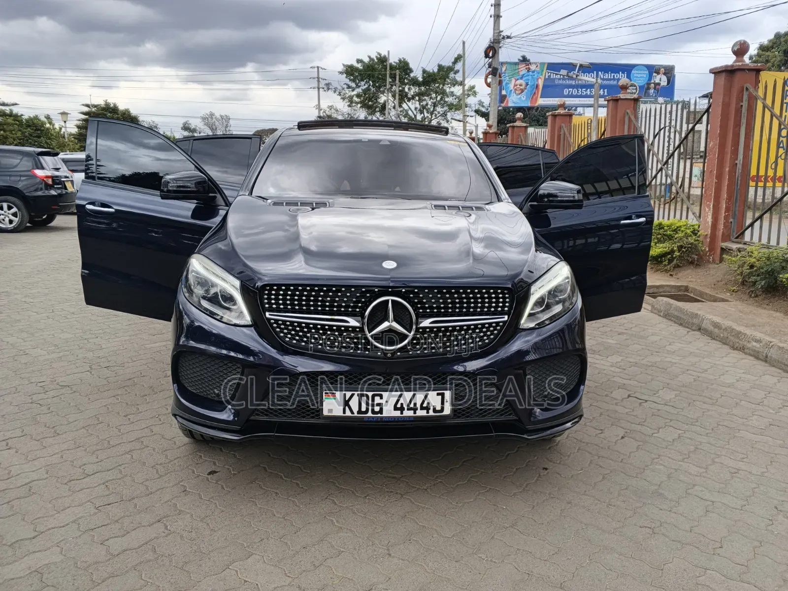 Mercedes-Benz GLE-Class 2016 Blue