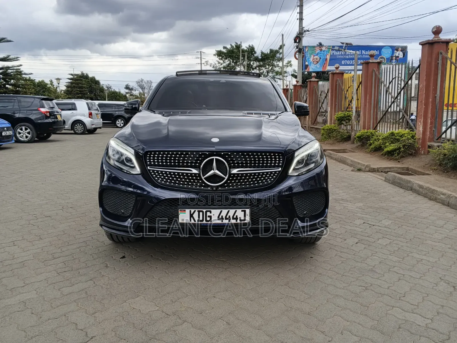 Mercedes-Benz GLE-Class 2016 Blue