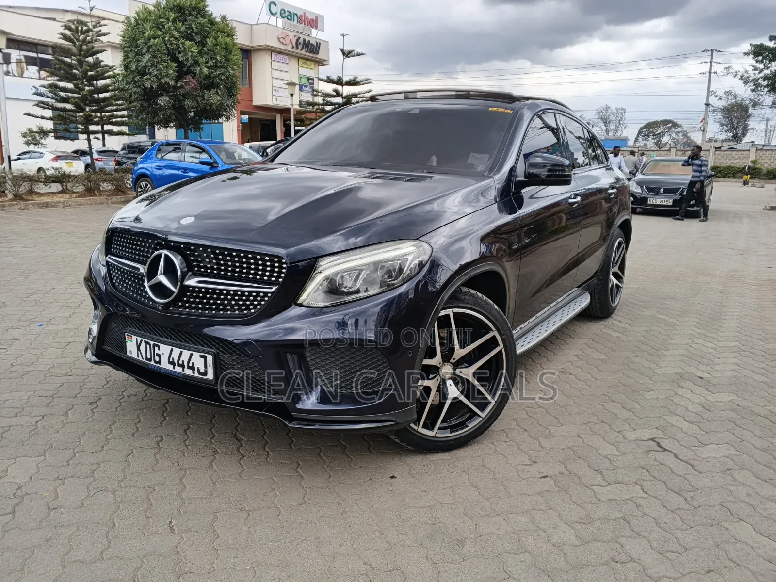 Mercedes-Benz GLE-Class 2016 Blue