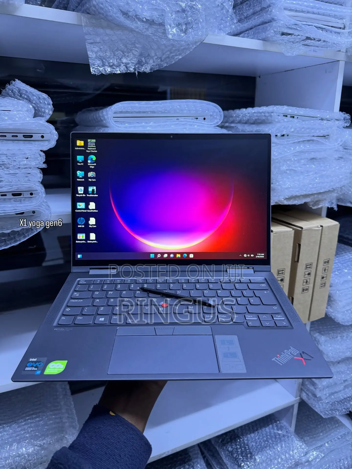 Laptop Lenovo ThinkPad X1 Yoga 16GB Intel Core i7 SSD 512GB