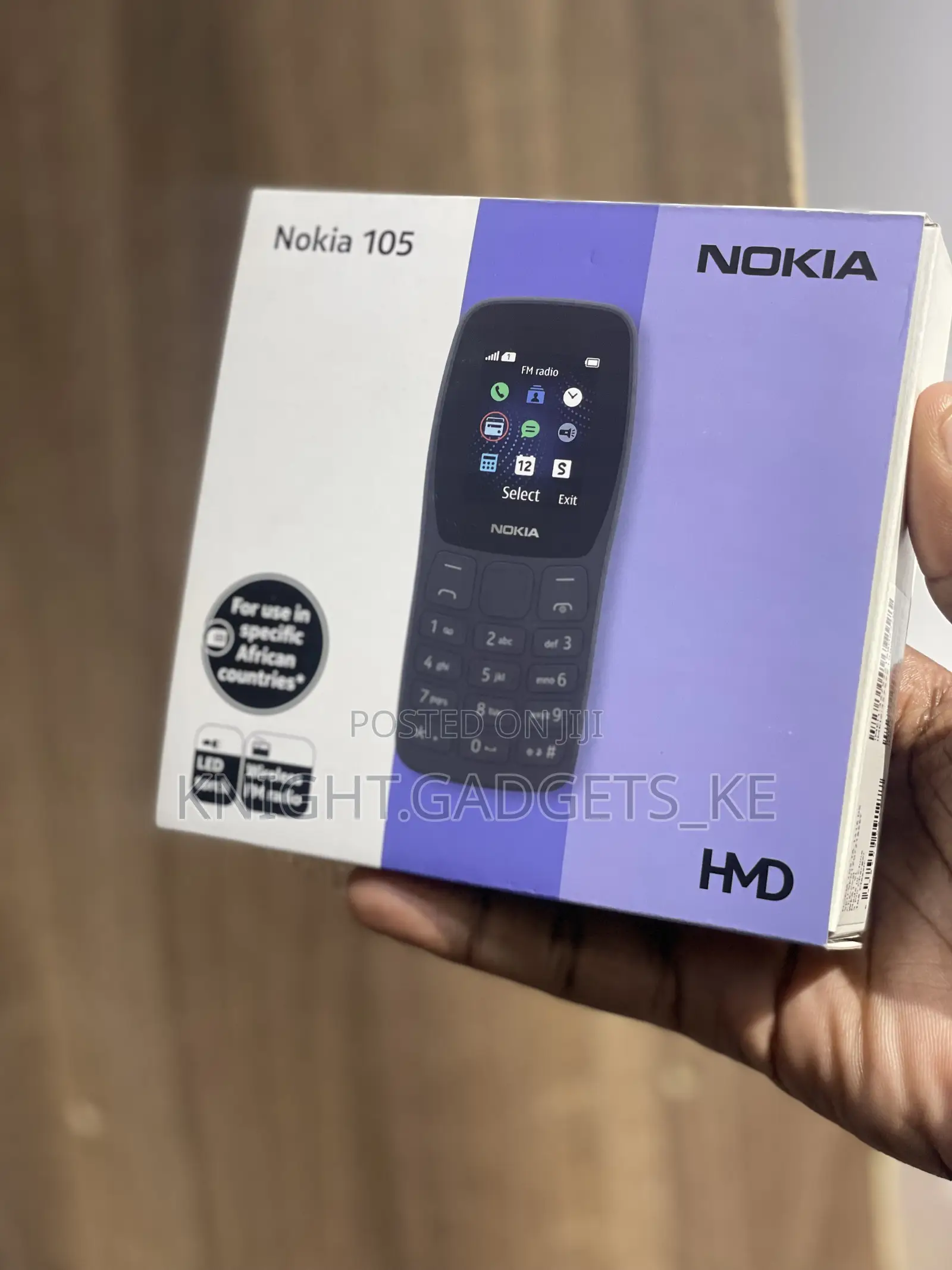 New Nokia 105 Gray