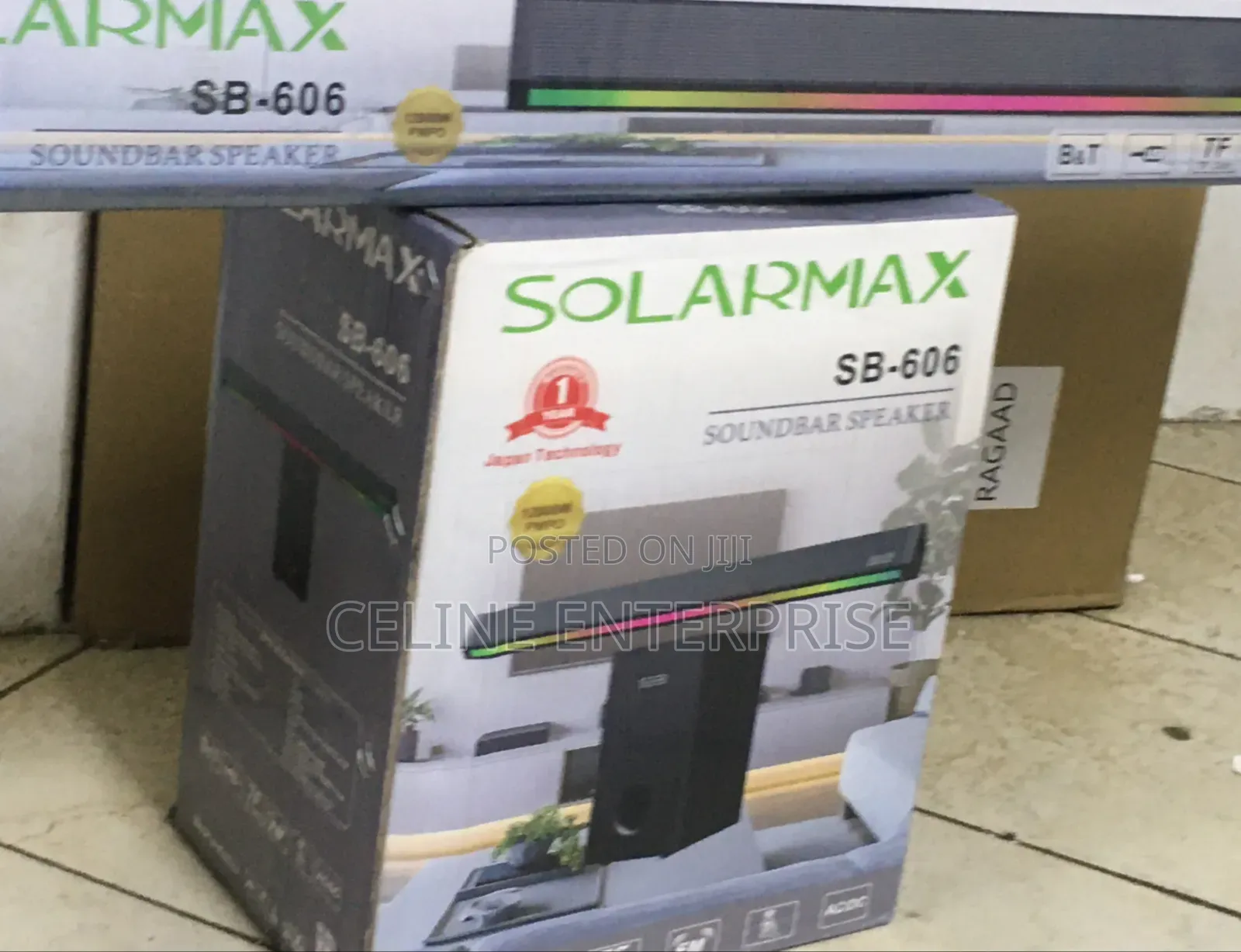 Solarmax SB-606 2.1CH Multimedia Soundbar System