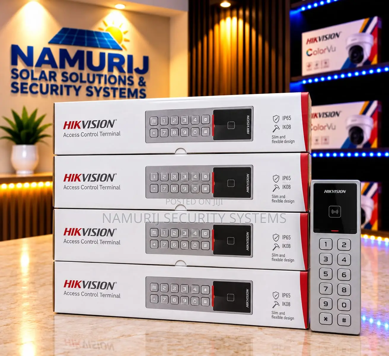 Hikvision DS-K1T805MBFWX Biometric Access Control Terminal
