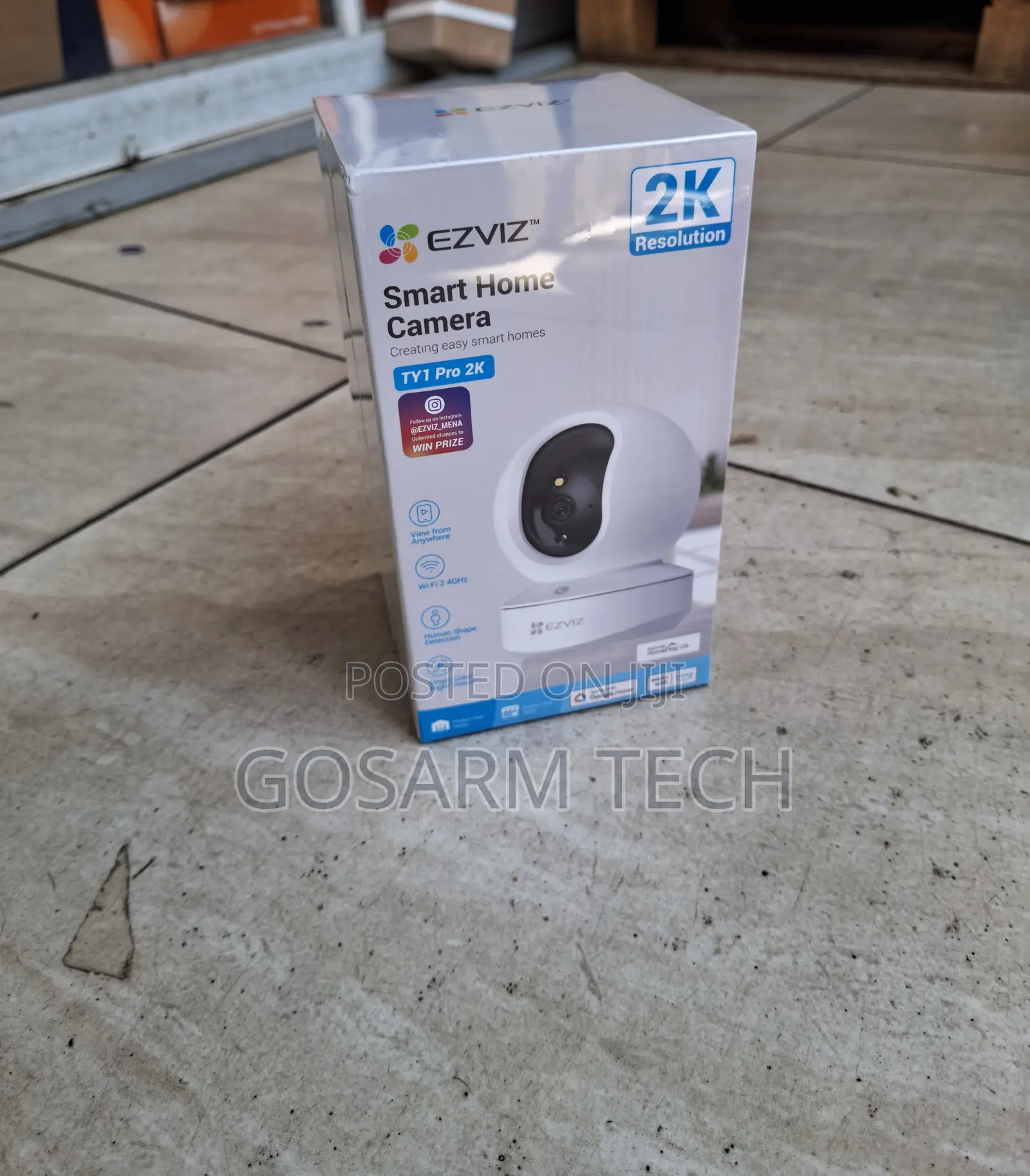 EZVIZ TY1 Pro Easy Installation, Reliable Performance Wi-Fi Camera