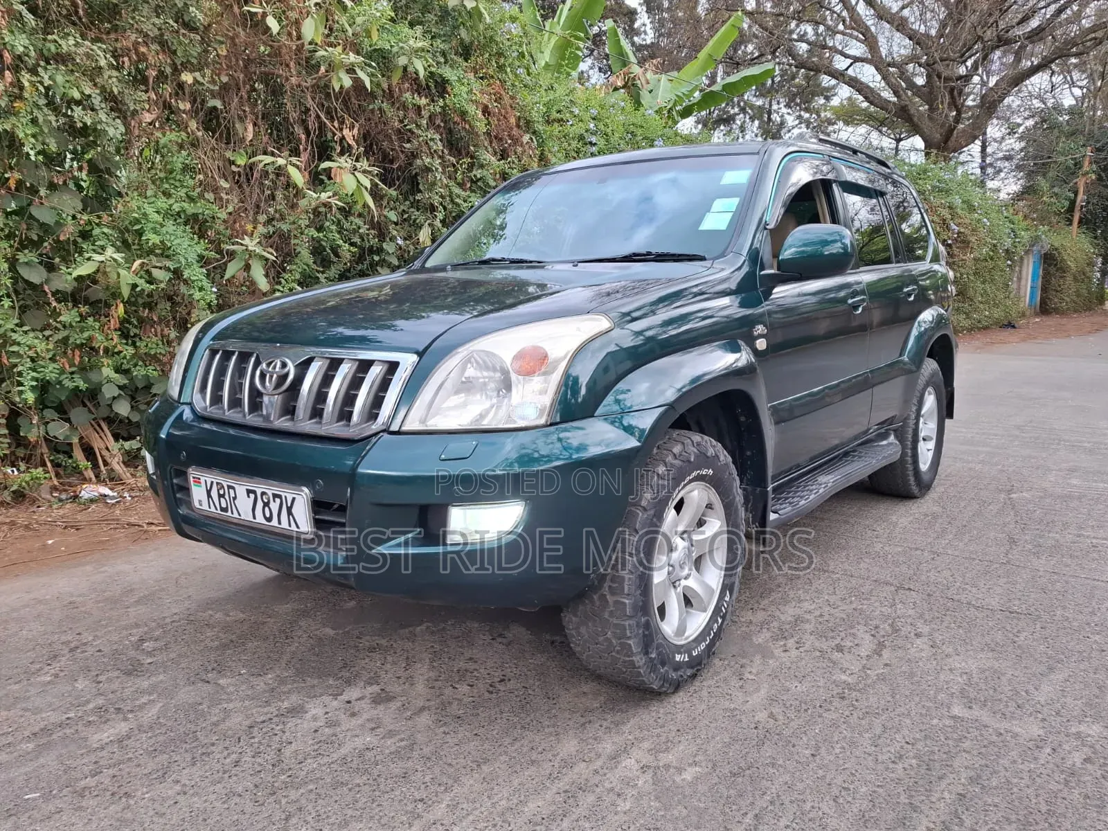 Toyota Land Cruiser Prado 3.0 D-4D 5dr 2007 Green