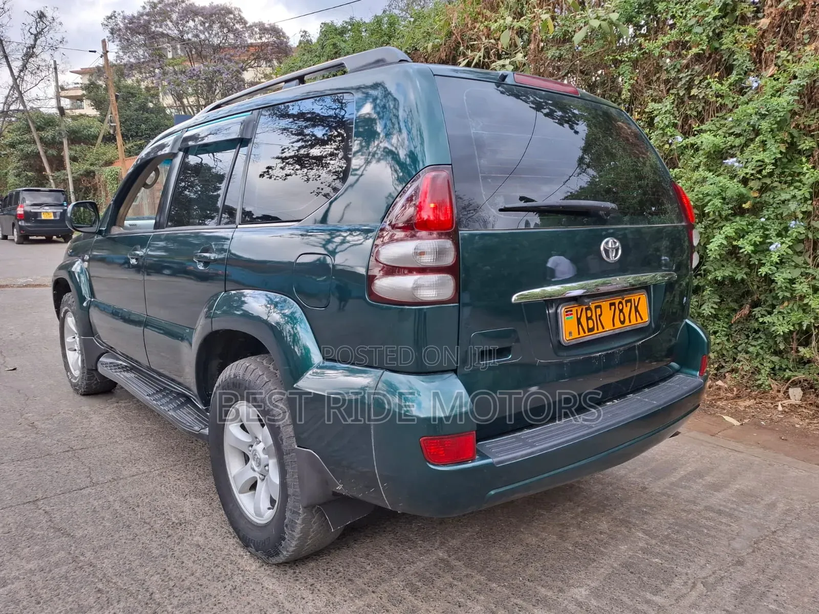 Toyota Land Cruiser Prado 3.0 D-4D 5dr 2007 Green