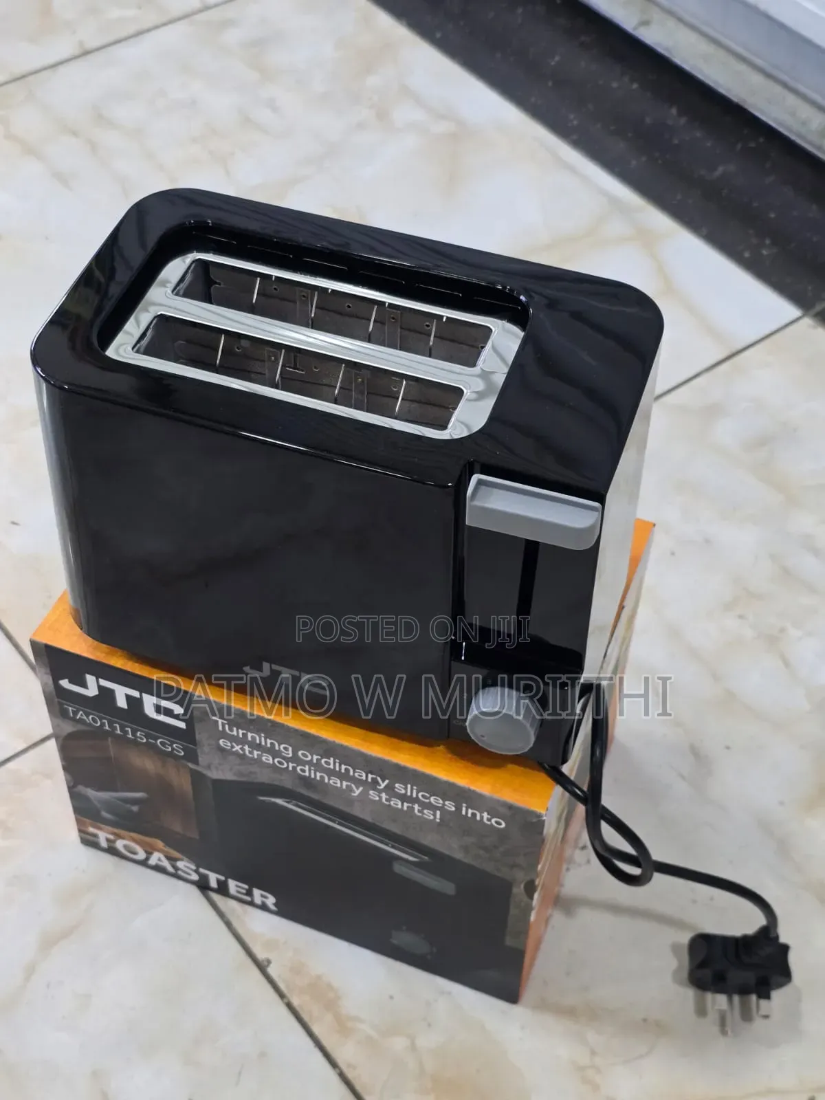 JTC 2-Slice Pop-Up Toaster(650W)