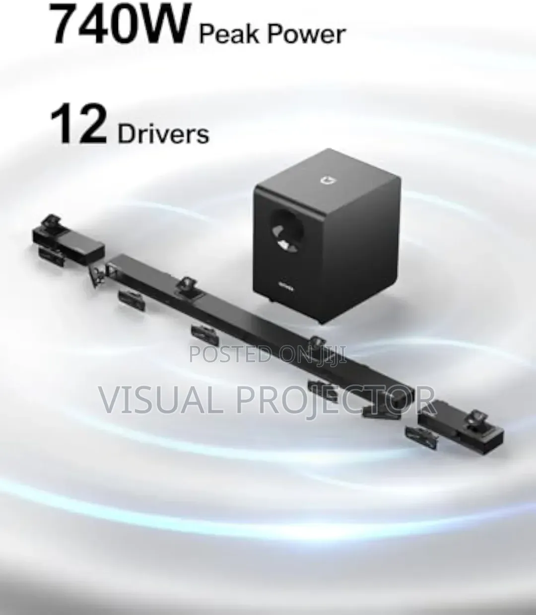 Ultima (Us Brand ) Dolby Atoms Wireless 7.1.4 Home Theater System