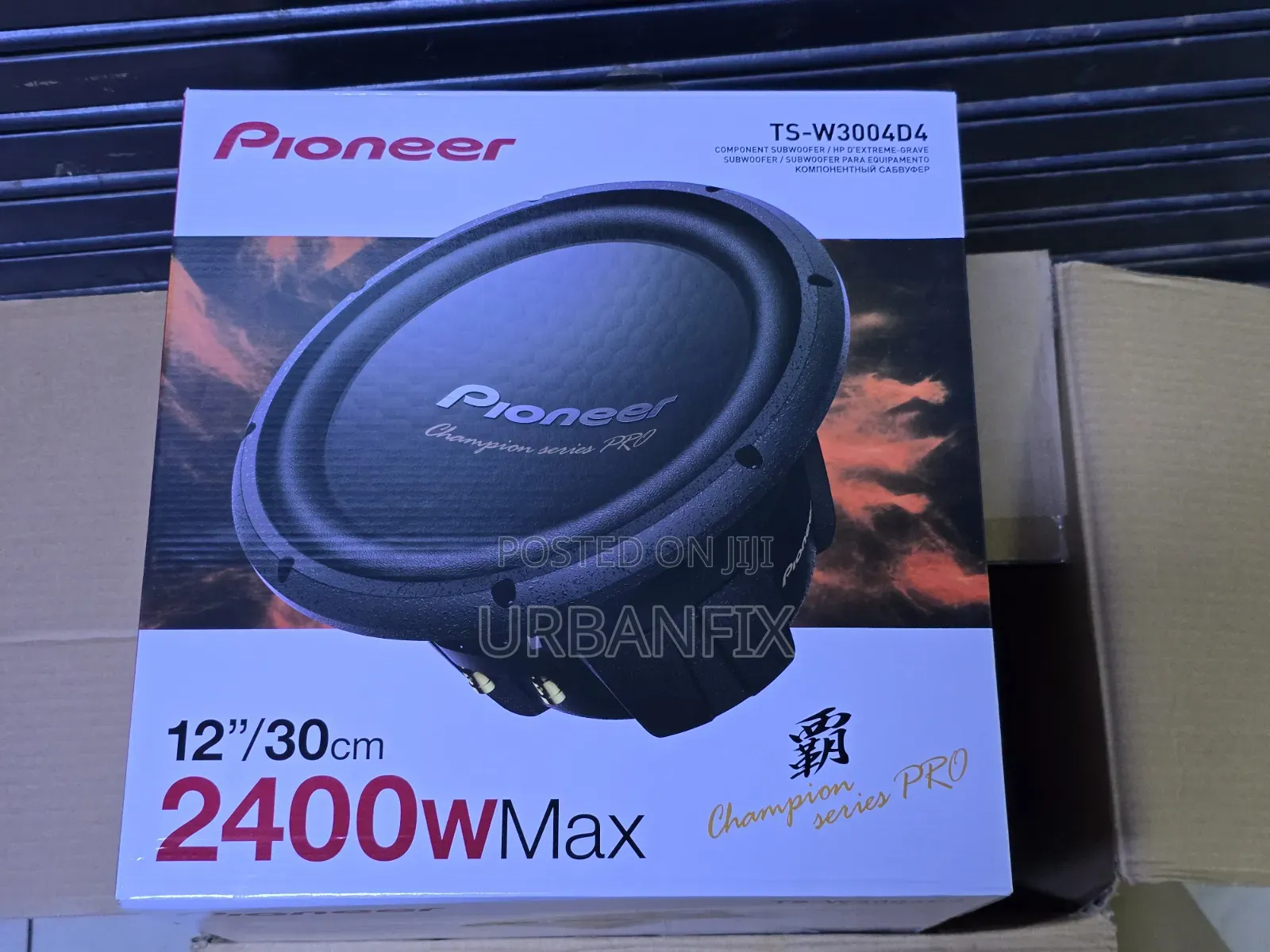 2400watts 12 Inch Pioneer Ts-W3004d4 Bass Subwoofer