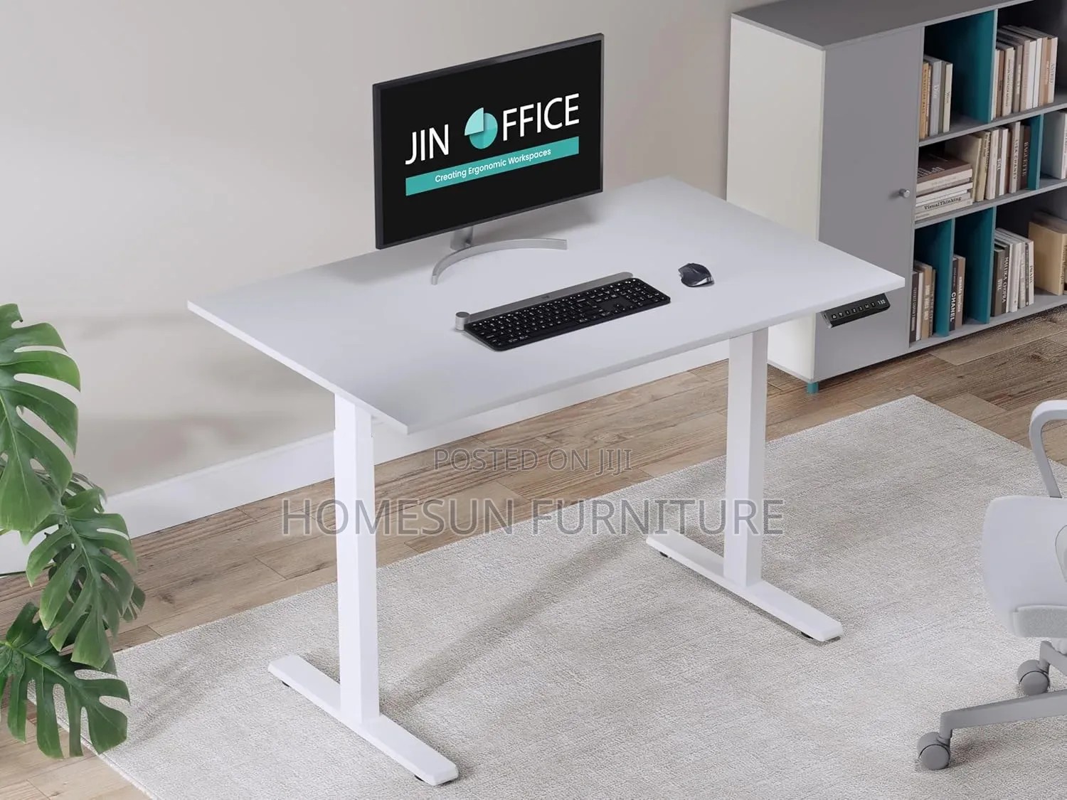 Electric Height-Adjustable Office Desk