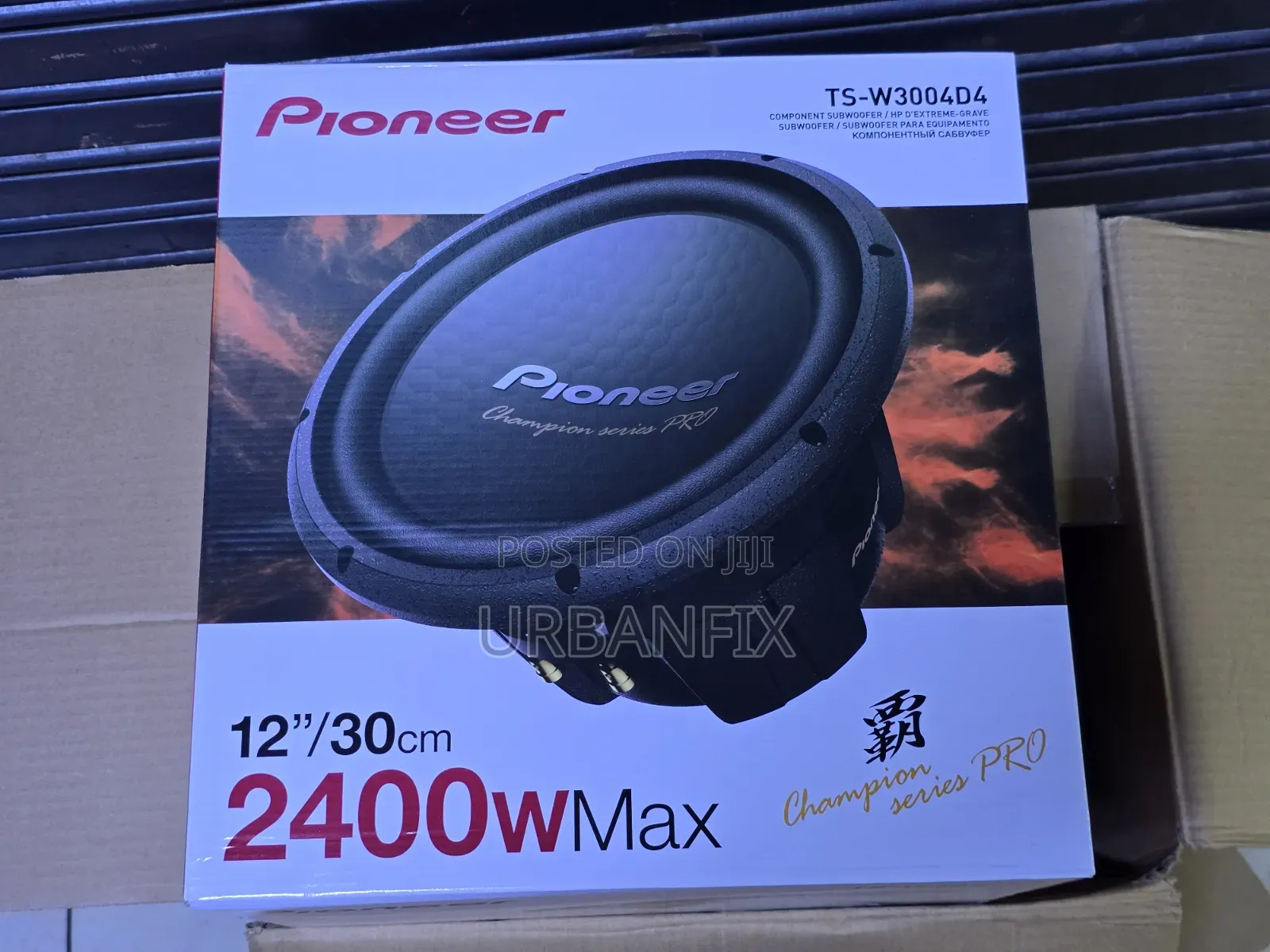 2400watts Pioneer 12 Inch Double Coil Bass Sub Ts-W3004d4