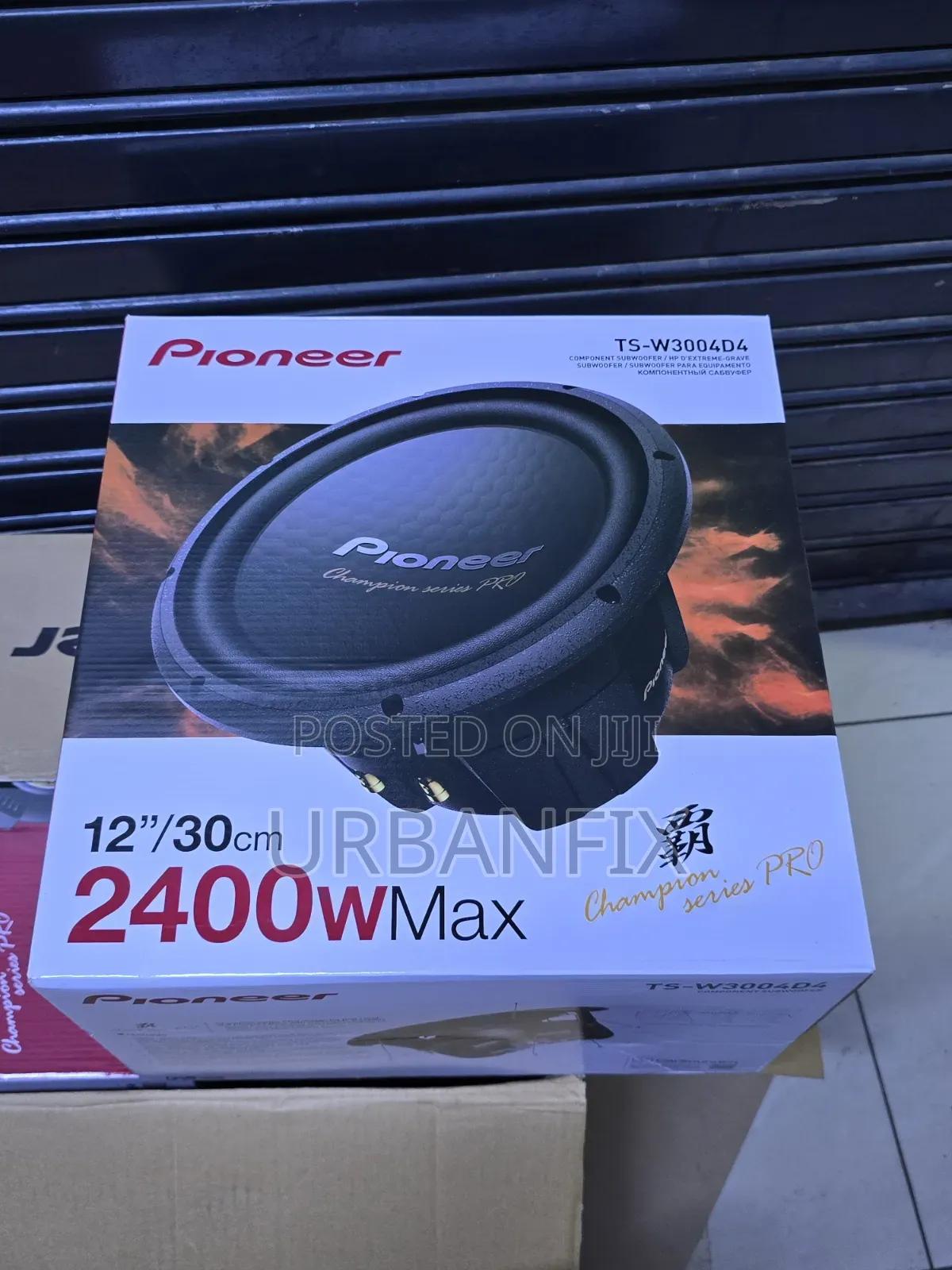 Pioneer 2400watts Double Coil Bass Subwoofer Ts-W3004d4