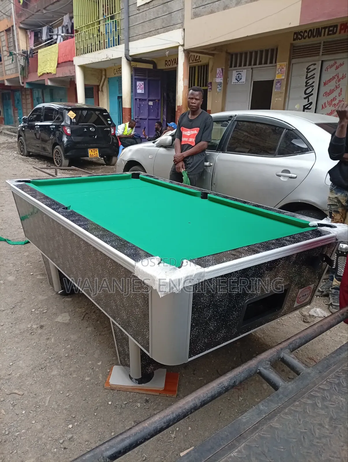 VIP Professional Pool Table 7ft – Marble/Slate | Commercial Home Use
