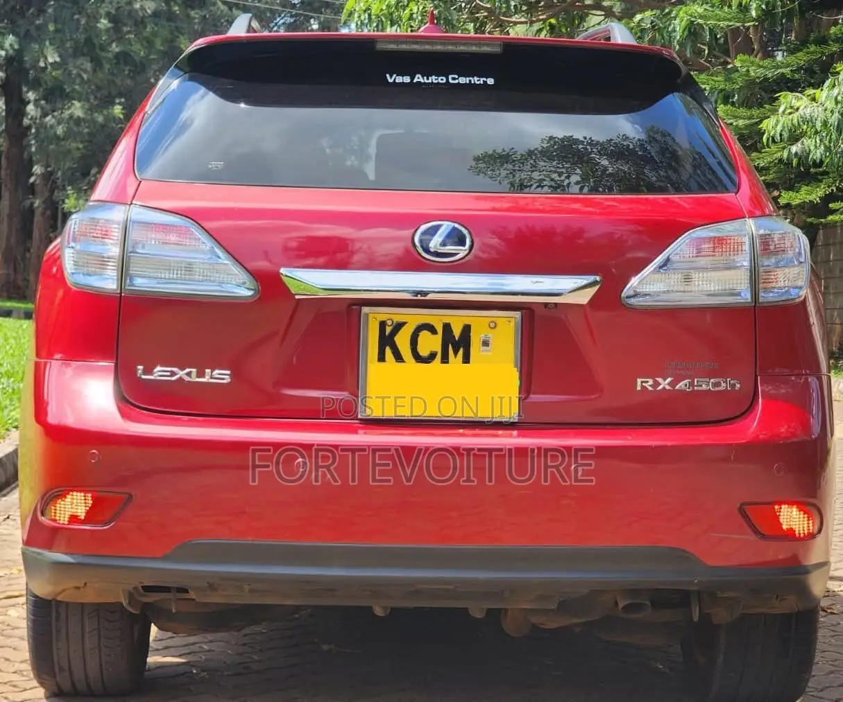 Lexus RX 2010 Red