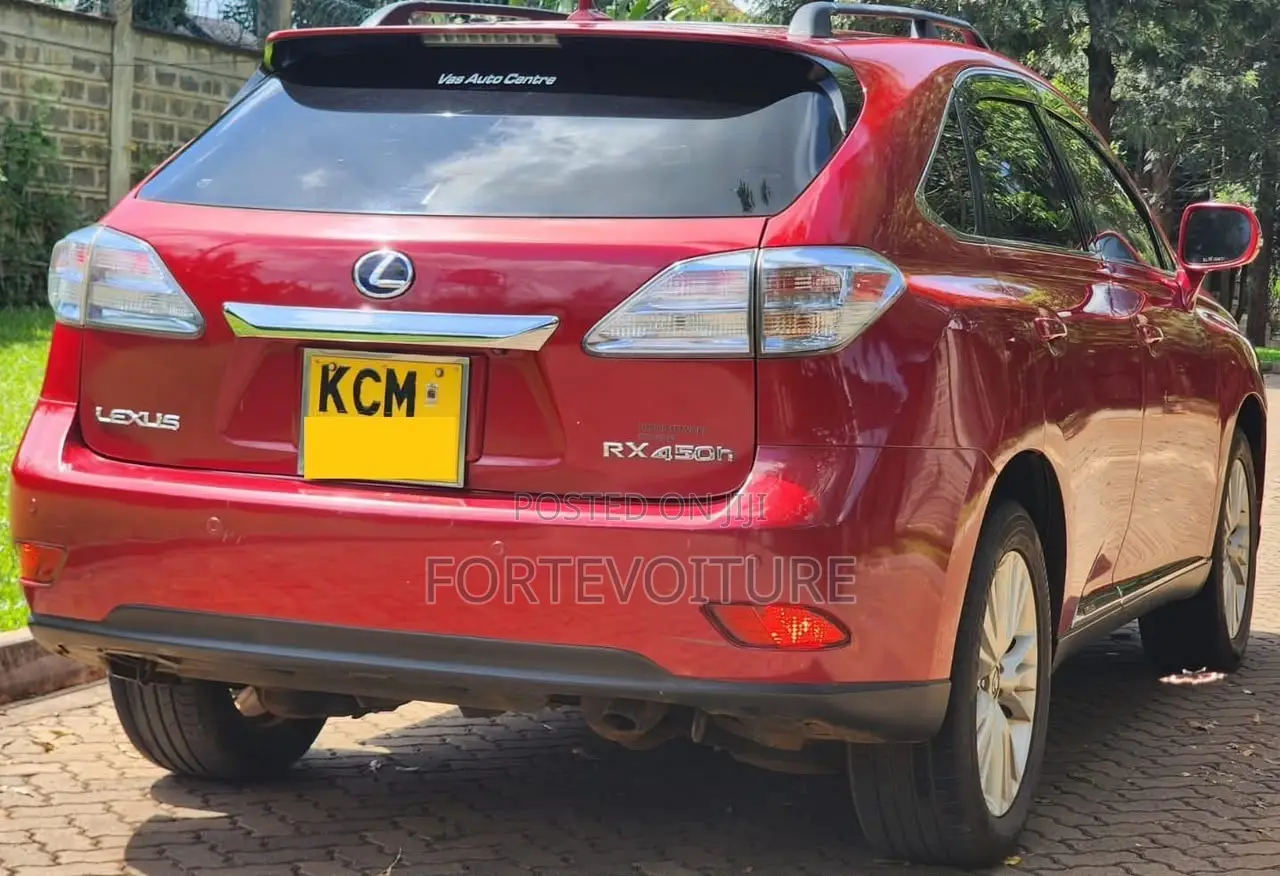 Lexus RX 2010 Red