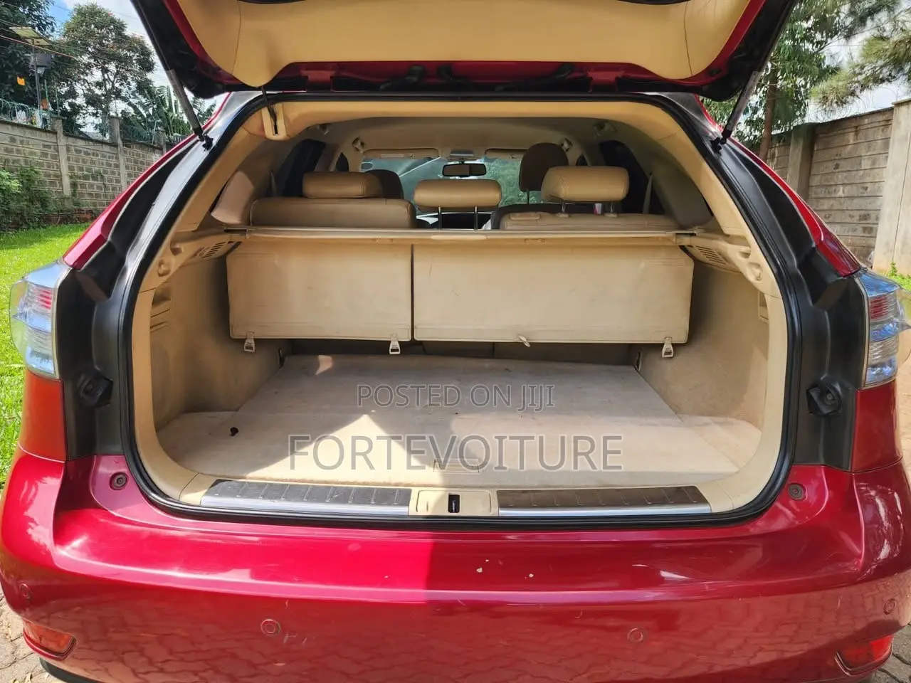 Lexus RX 2010 Red