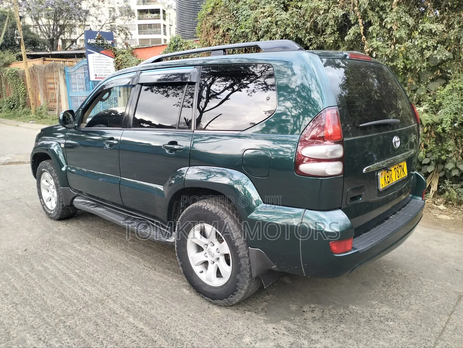 Toyota Land Cruiser Prado 2007 Green