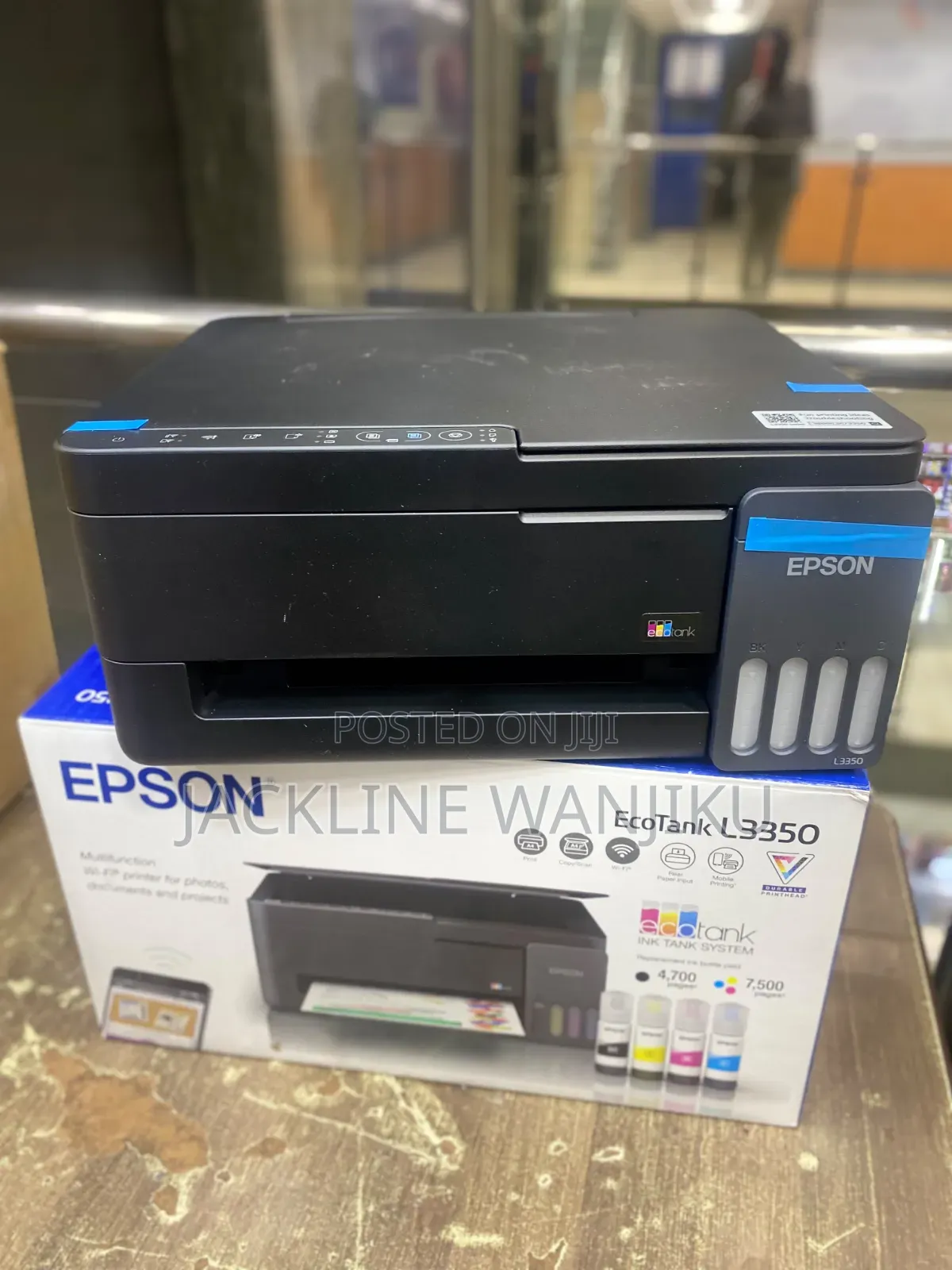 Epson EcoTank L3350 Multifunction Ink-Tank Printer.