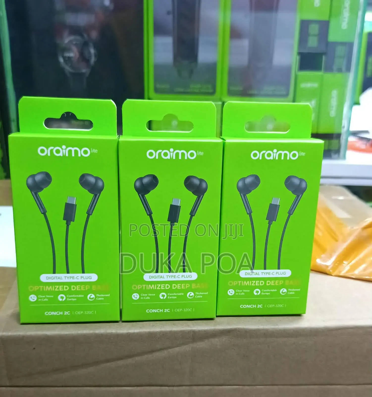 Type C Earphones Oraimo Earphones