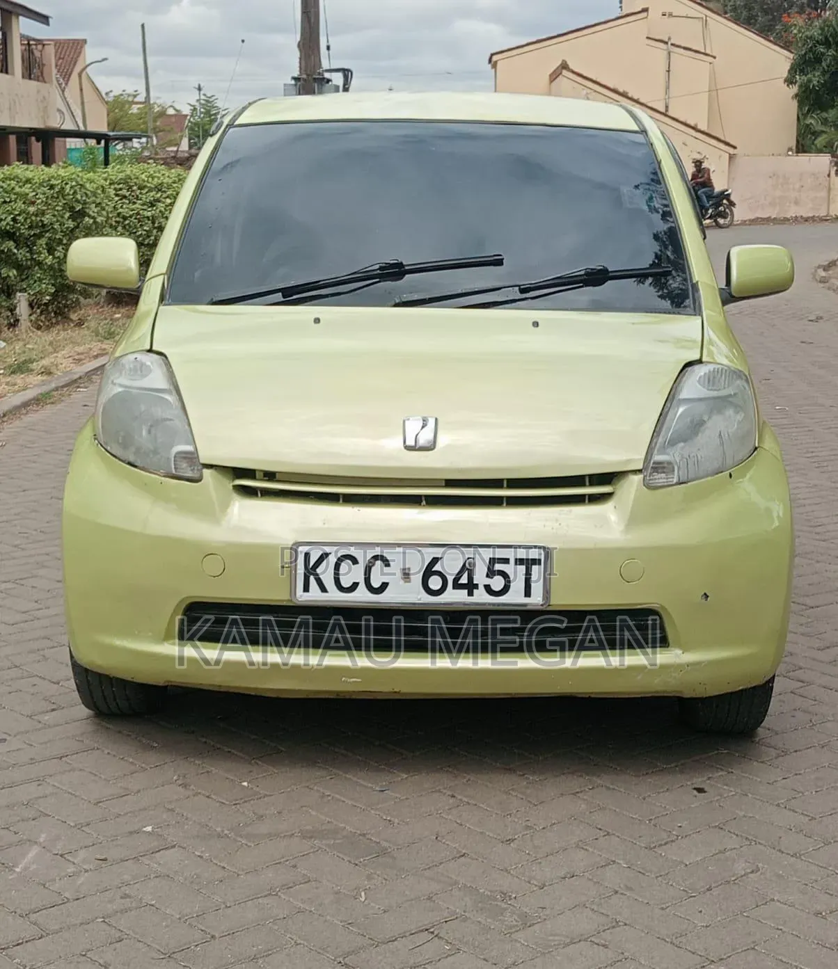 Toyota Passo 2008 Yellow