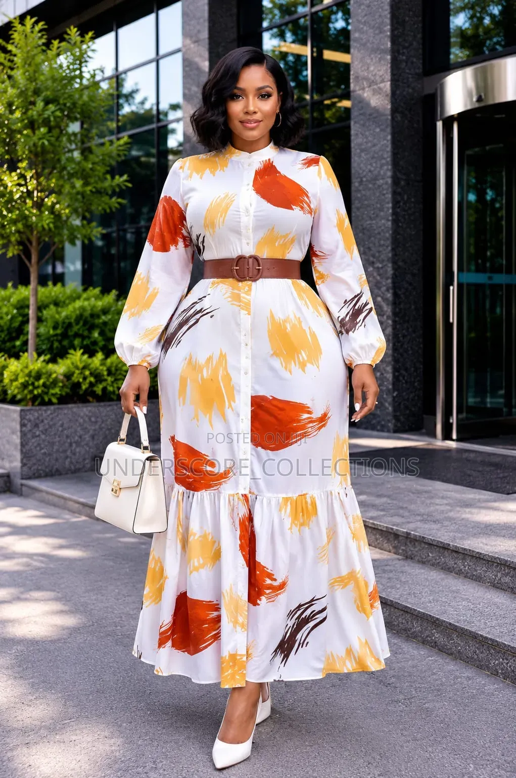Ladies Popping Colored Maxi Dresses