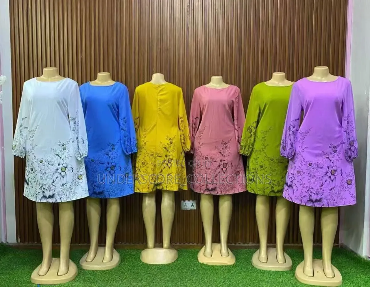 Ladies a Dresses With Bottom Floral Patterns