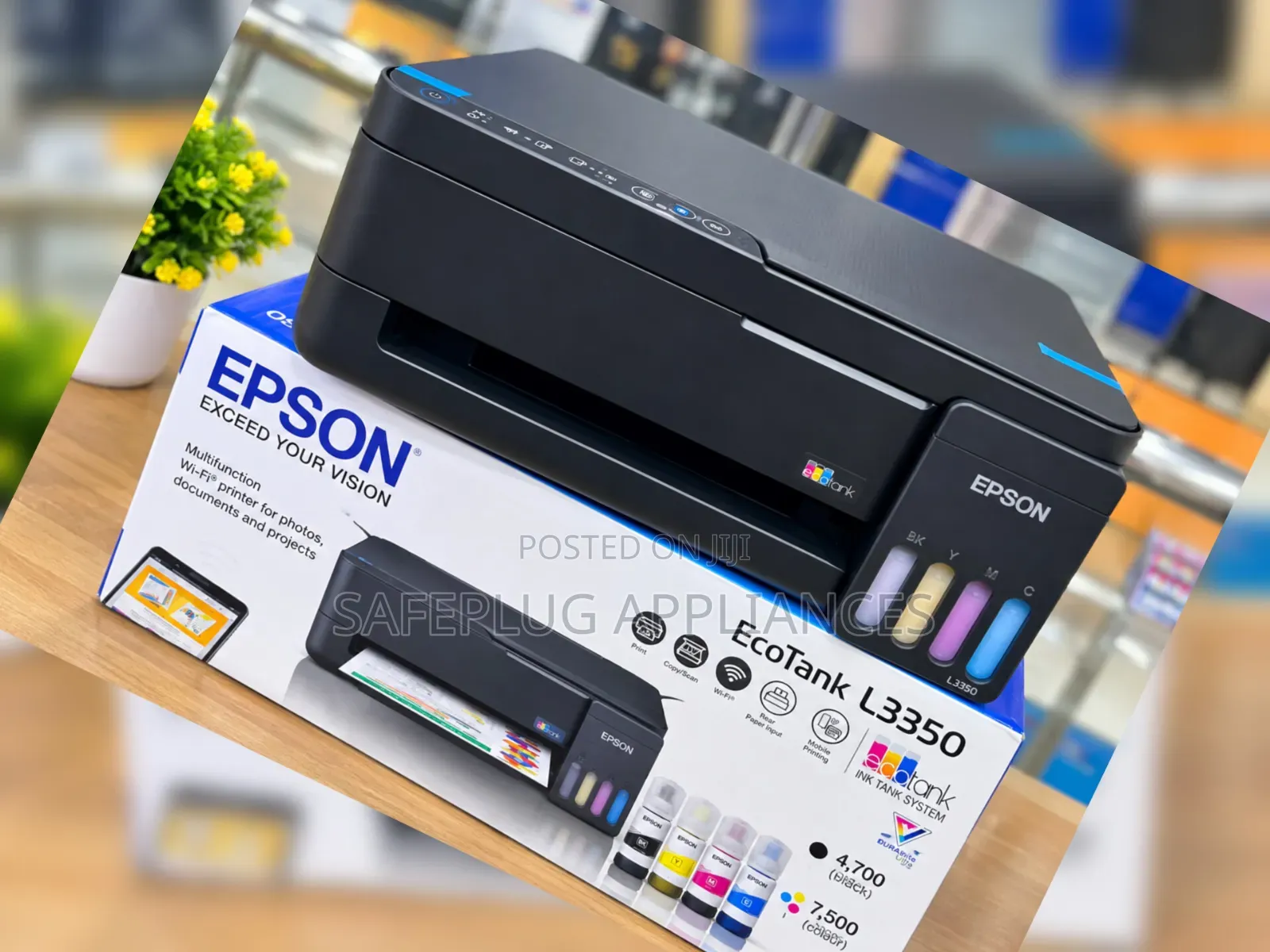 L3350 Wireless EcoTank Printer – High Quality Colour Printing Machine