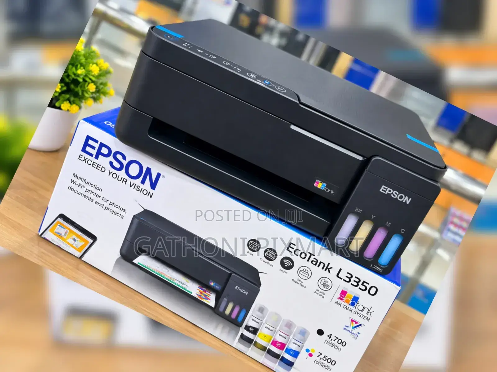 L3350 Wireless EcoTank Printer – High Quality Colour Printing Machine