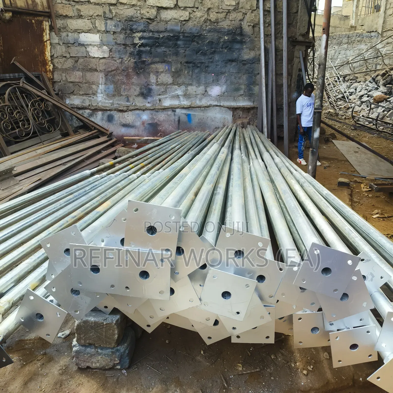 Streetlight Poles for Nairobi Industrial and Commercial Sites/Projects