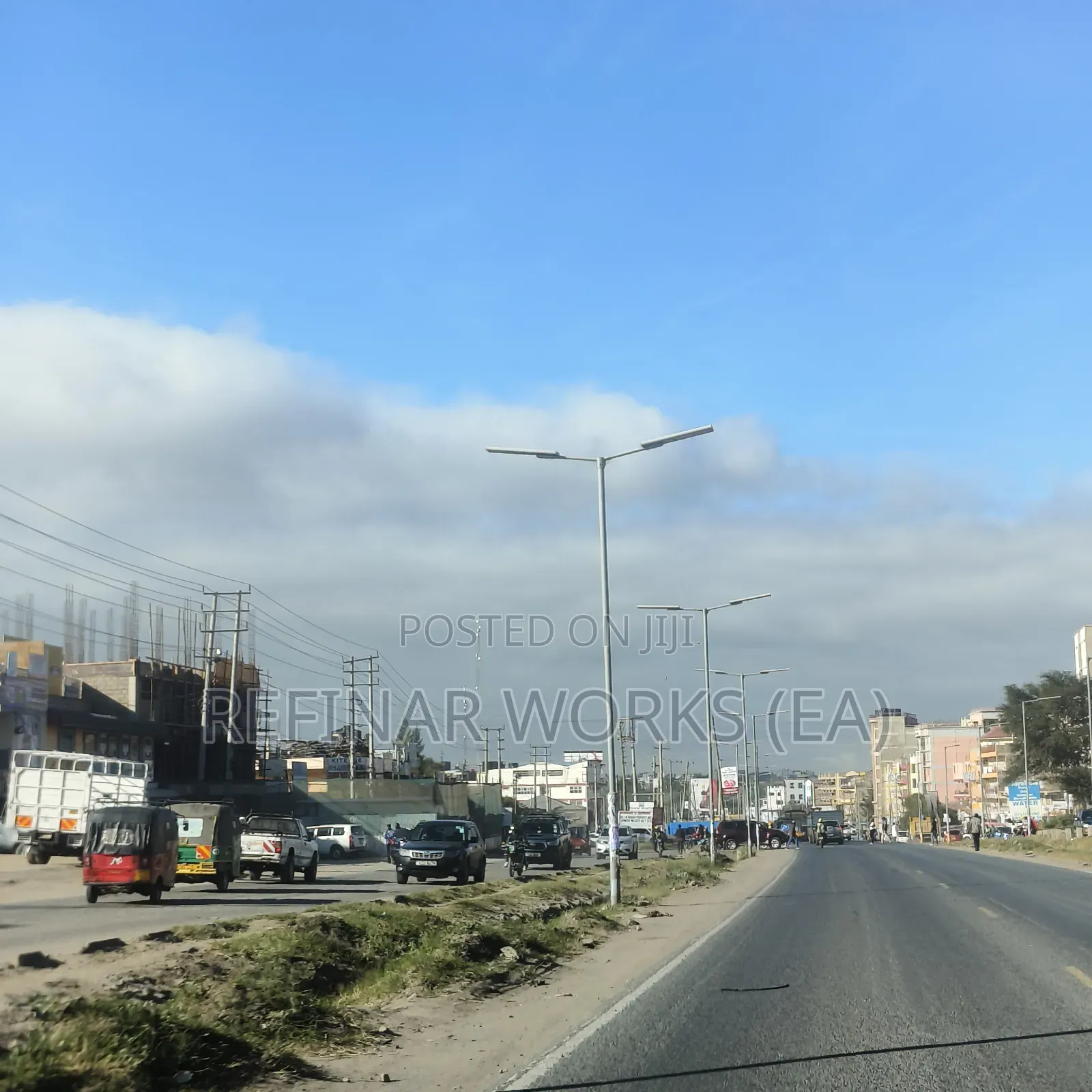 Streetlight Poles for Nairobi Industrial and Commercial Sites/Projects