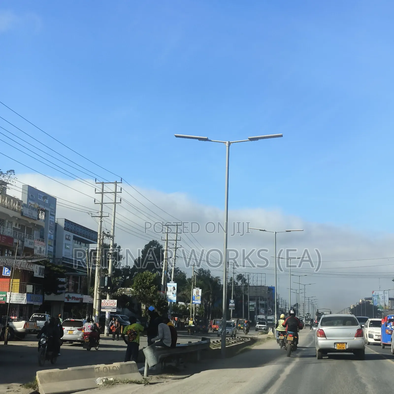 Streetlight Poles for Nairobi Road and Compound Projects
