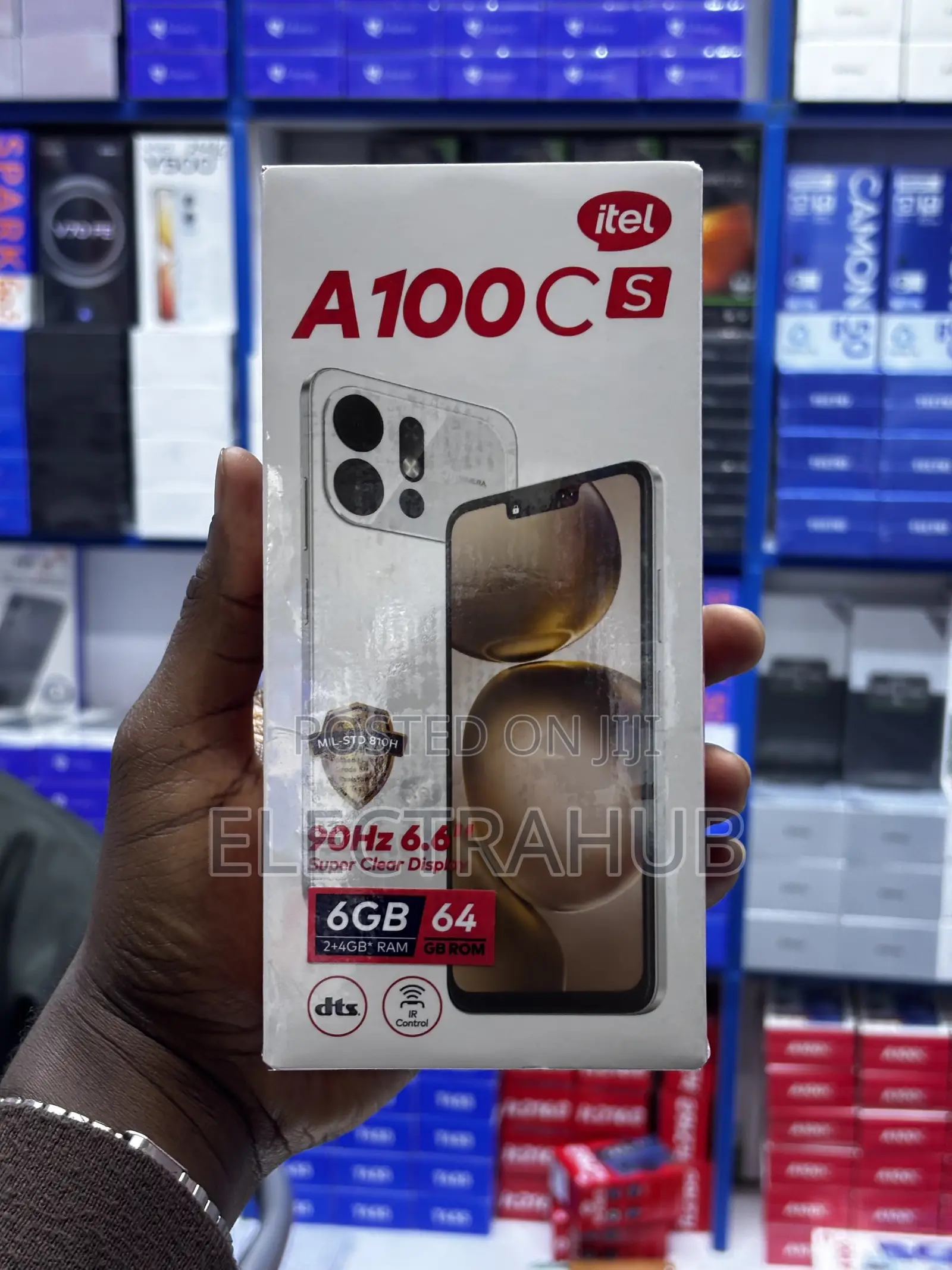 New Itel A100C 64 GB Gold