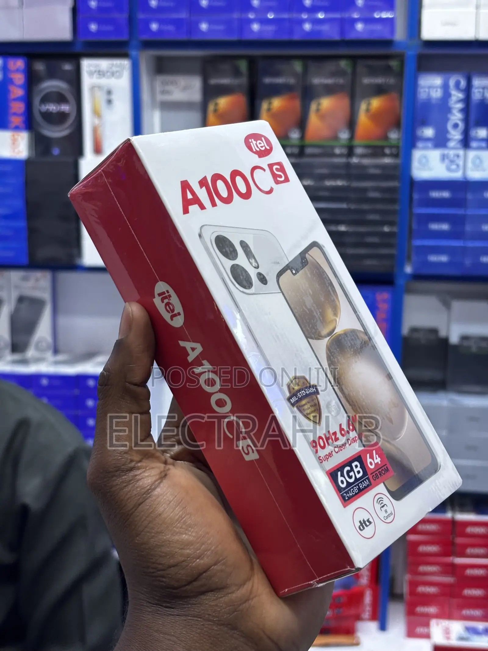 New Itel A100C 64 GB Gold