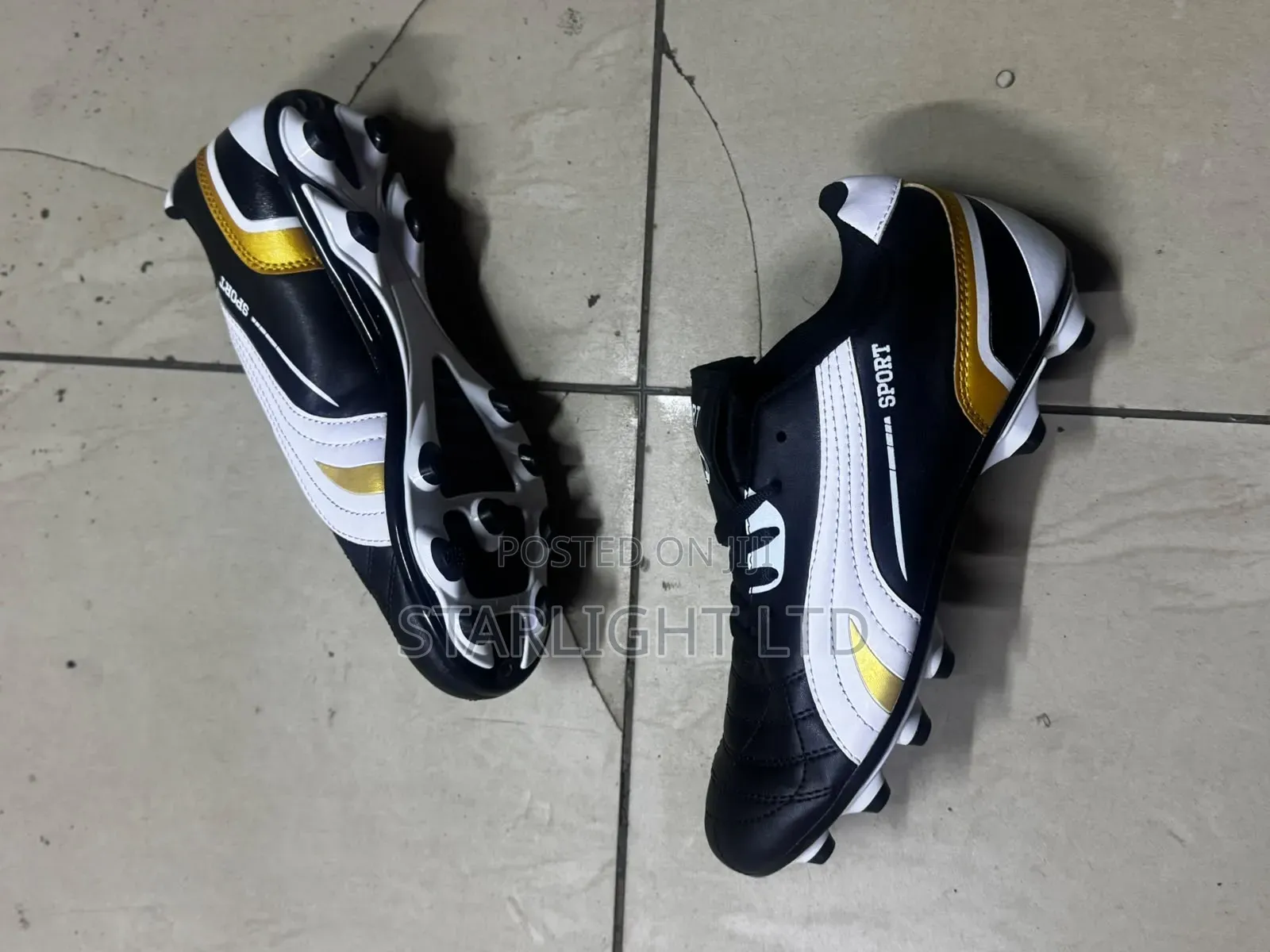 Multicoloured Sports White Football Boots 37-45