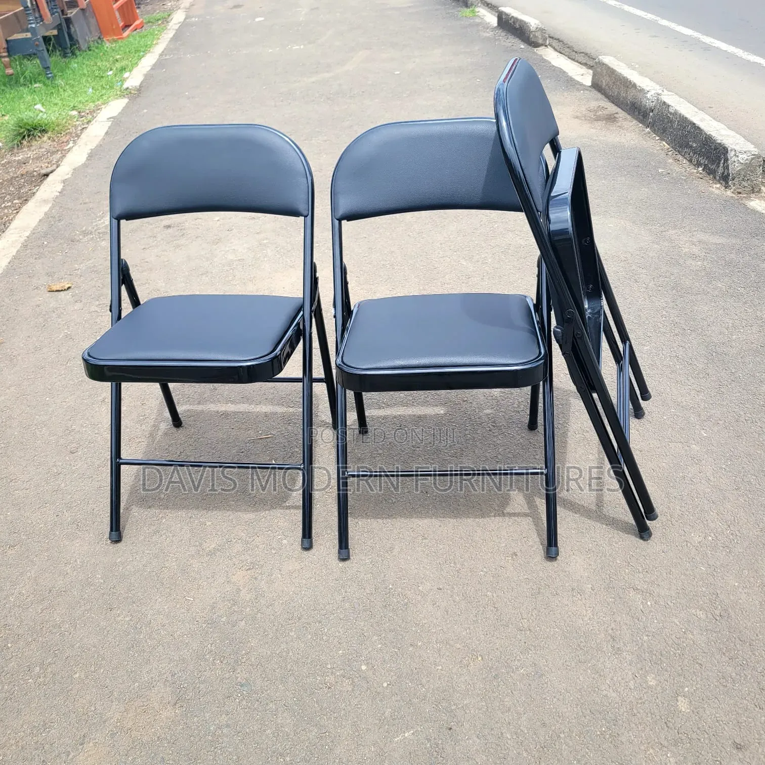 Leathrate Folding Chairs