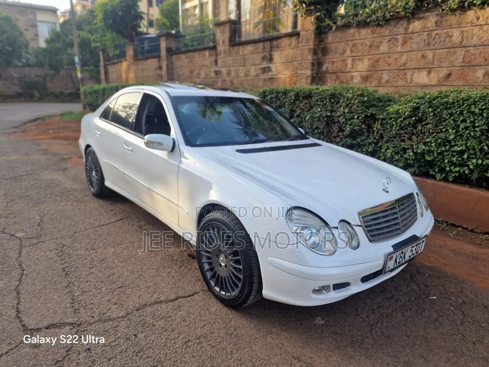 Mercedes-Benz E240 2005 White