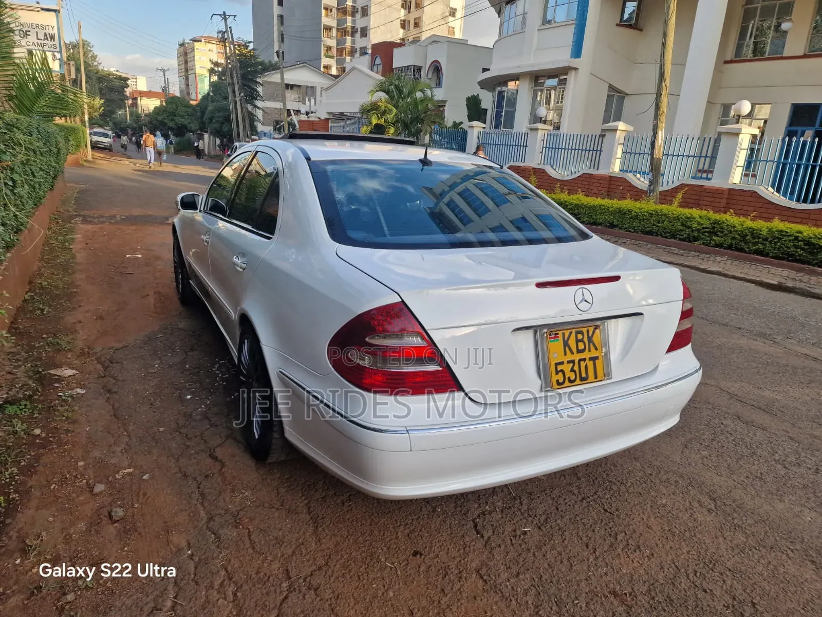 Mercedes-Benz E240 2005 White