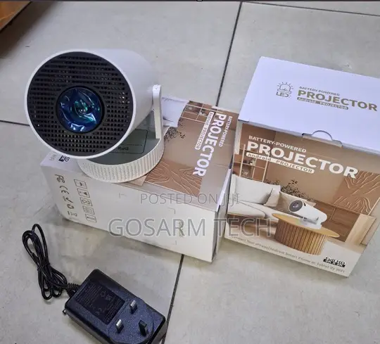 HY300 Pro Projector Home Cinema Indoor Rechargeable Pro Projector