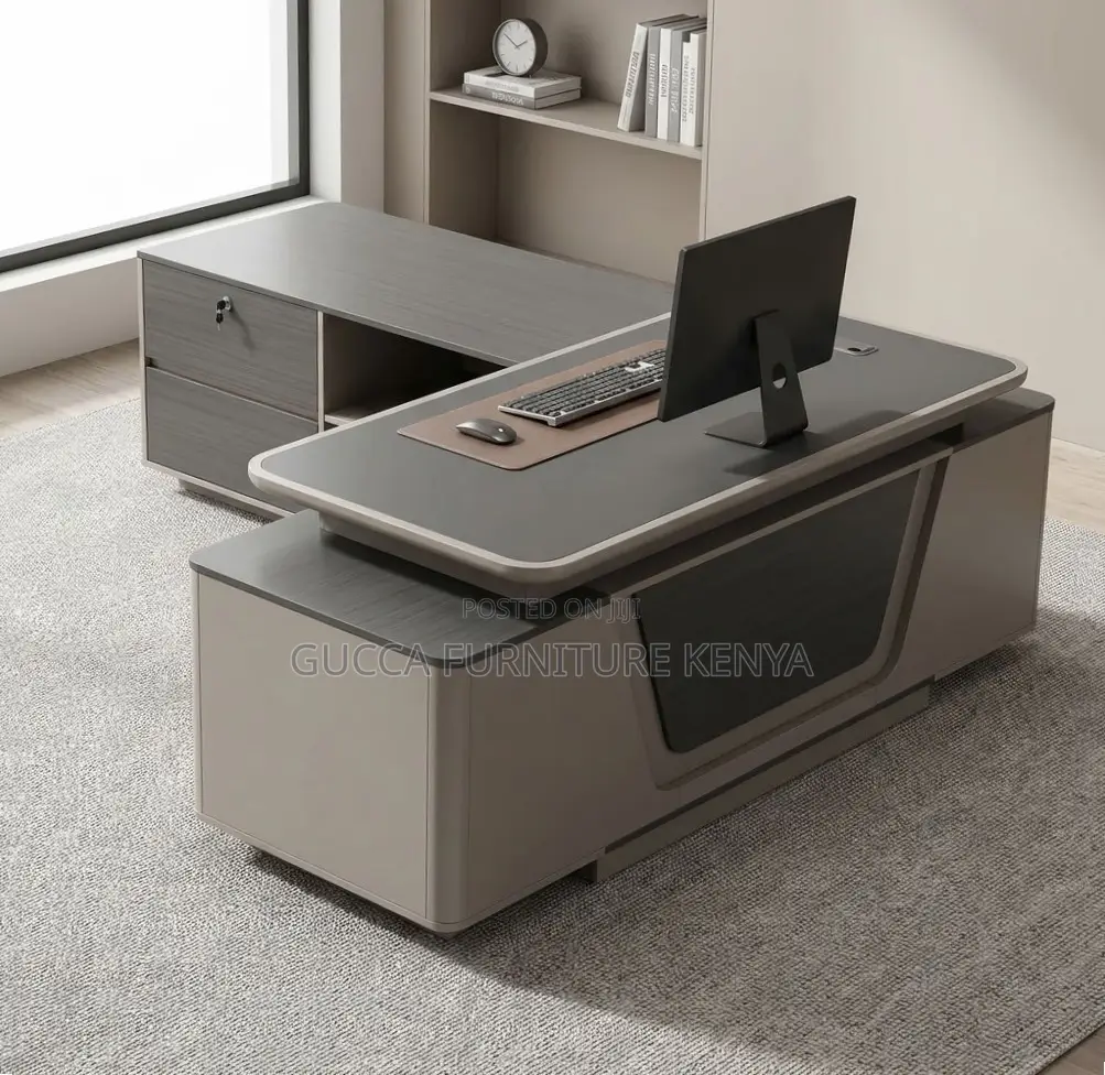 Imported CEO's L-Shaped Table-2.4m