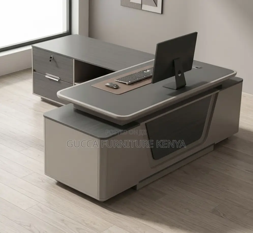 Imported CEO's L-Shaped Table-2.4m