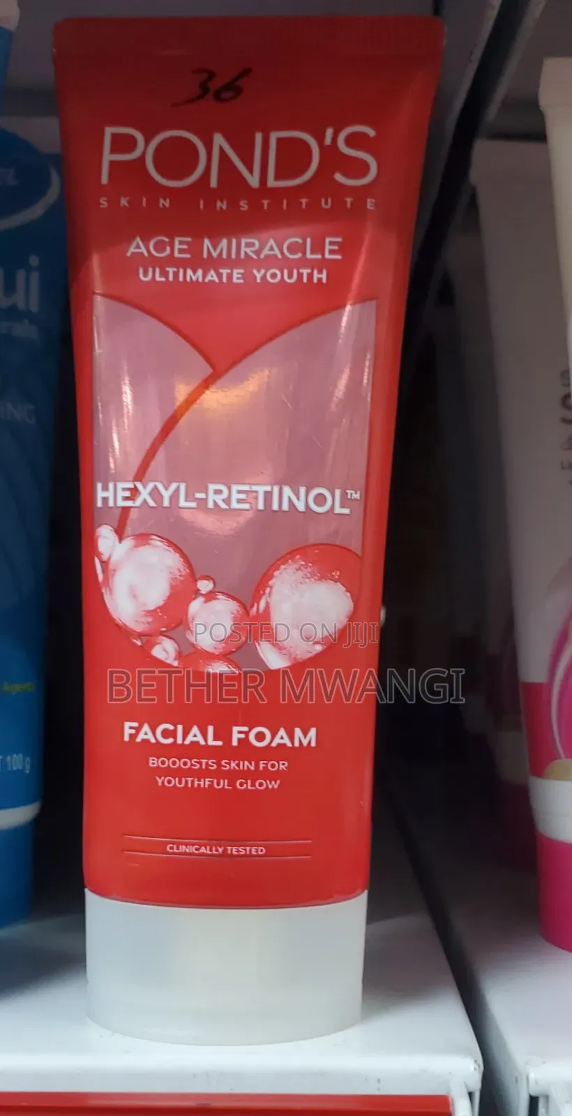 POND'S Age Miracle Ultimate Youth Facial Foam With Hexyl Retinol Wash