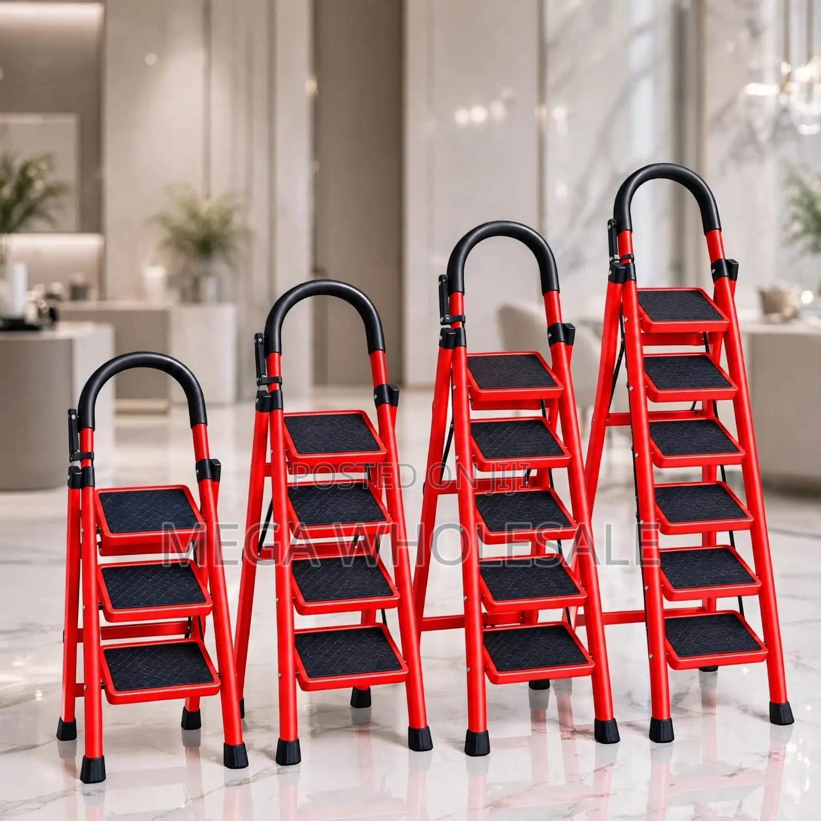 2,3,4 5 Step Folding Ladder Professional for Business